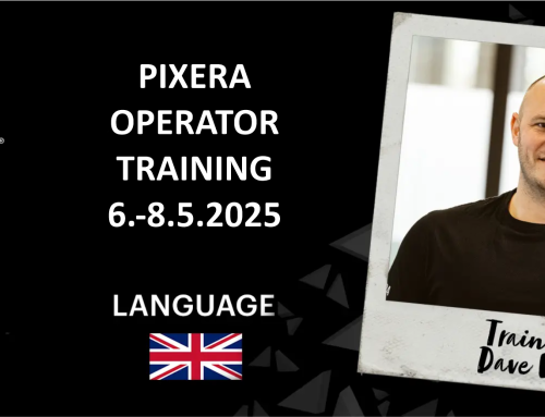 Pixera Operaattorikoulutus / Pixera Operator Training